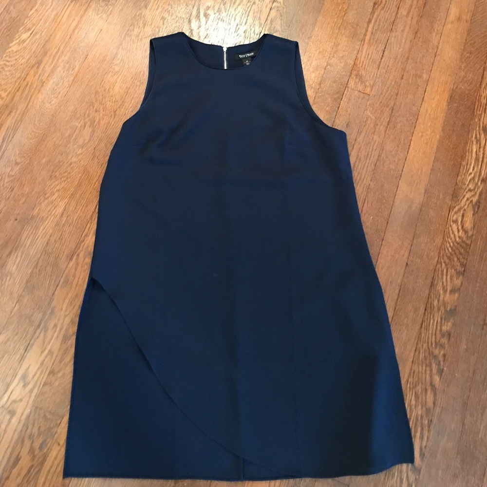 White House Black Market navy tunic dress 14